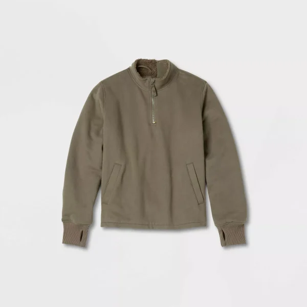 Men's Adaptive Faux Shearling Fleece Jacket