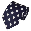Men's Polka Dots 100% Micro Fiber 3.25" W x 58" L Necktie