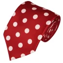 Men's Polka Dots 100% Micro Fiber 3.25" W x 58" L Necktie