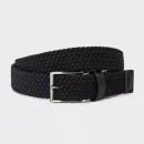 Men's Stretch Fabric Braided Fully Adjustable Web Belt