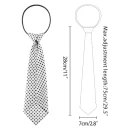 INSPIRE CHIC Pre-tied Elastic Neck Ties