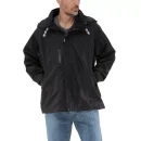 RefrigiWear Lightweight Rainwear Jacket - Waterproof, Wind-Resistant, Breathable with Detachable Hood