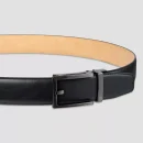 Men's Adjustable Track lock Dress Belt - Black