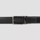 Men's Adjustable Track lock Dress Belt - Black